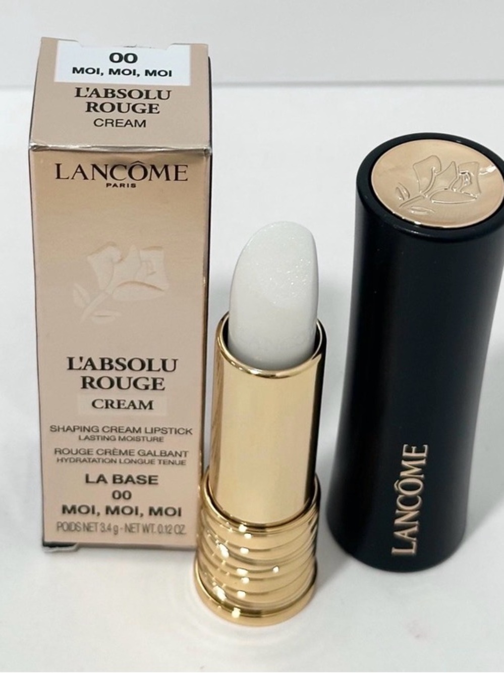 L'Absolu Rouge Cream Lipstick - 00 Moi, Moi, Moi (clear/Cream Base)